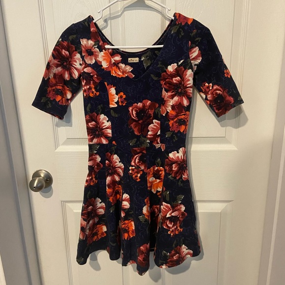 Hollister Dresses Clearance 3 For 2 Hollister Navy Blue Floral